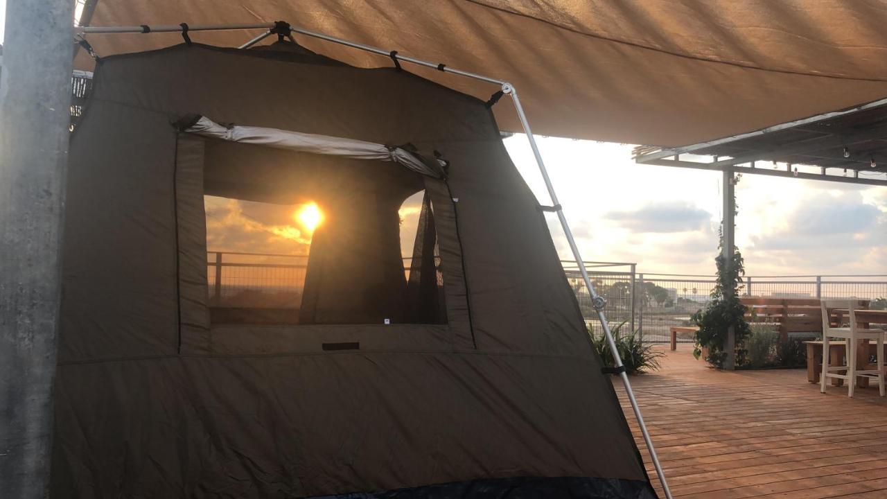 Atlit Rooftop Glamping Exterior foto